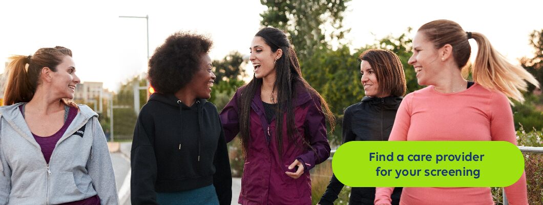 Find a care provider for your screening