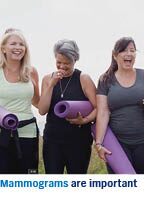 Mammograms are important. Click here for video.