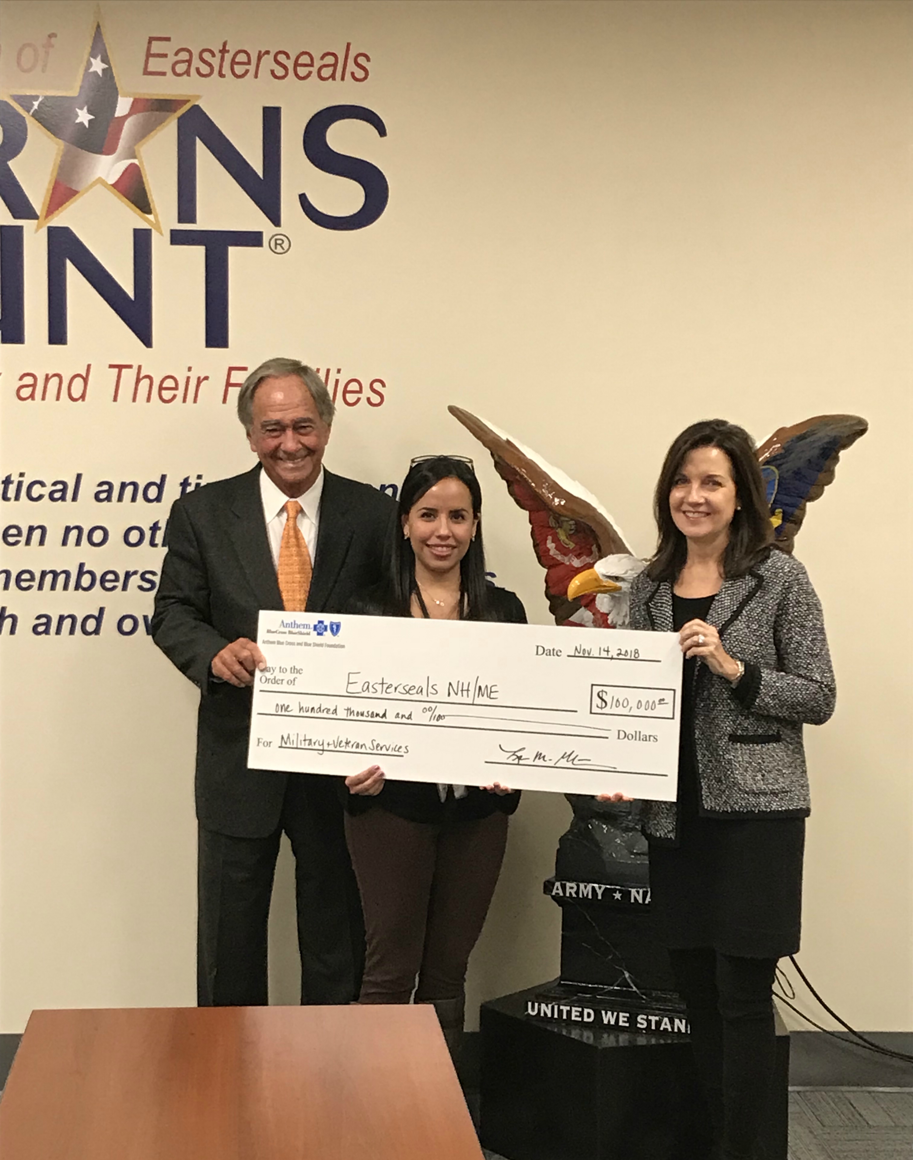 Anthem Blue Cross And Blue Shield Foundation Supports Our Veterans With 100 000 Grant To Easterseals Military Veteran Services